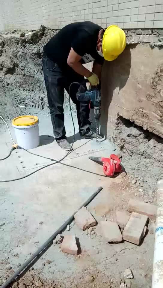 舟山新旧混凝土植筋连接加固